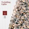 Best Choice Products Pre-Lit Holiday Christmas Pine Tree w/ Snow Flocked Branches, Warm White Lights
